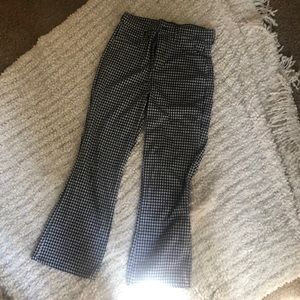 American Eagle high waisted cropped flare pant